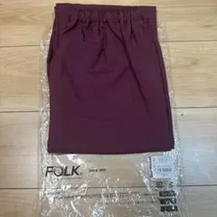 FOLK レディースストレートパンツ 6023SC-16 Lサイズのサムネイル