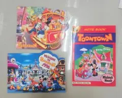 Toontown ノートブック3冊セット