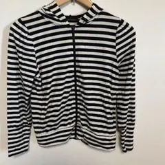 Mサイズ☆ボーダーパーカー　23