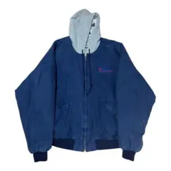 ダックジャケット　ワークジャケット　MADE IN USA ネイビー アメリカ