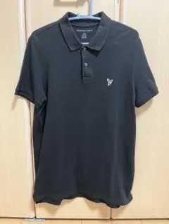 American Eagle ポロシャツ ブラック Lサイズのサムネイル