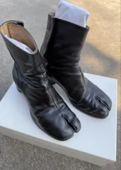マルジュラ　足袋ブーツ　サイズ42 ヒール6cm 裏張りのサムネイル
