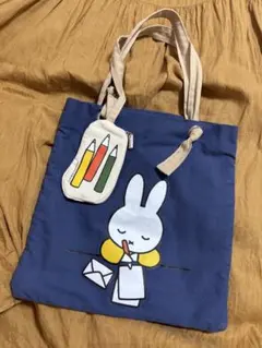 ポーチ付きミッフィー トートバッグ