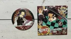 鬼滅の刃　胡蝶しのぶ　原作缶バッジ　コレクション缶バッジ