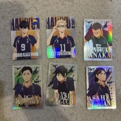 ハイキュー!! キャラクターカード6枚セット
