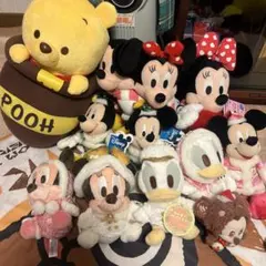 ミッキー ミニー等ぬいぐるみ
