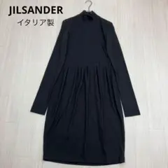 JILSANDER ジルサンダー ハイネック ニット ワンピース イタリア製のサムネイル