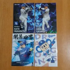 プロ野球チップス2025第2弾　中日ドラゴンズ7枚セット