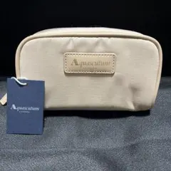 Aquascutum グログランポーチベージュのサムネイル