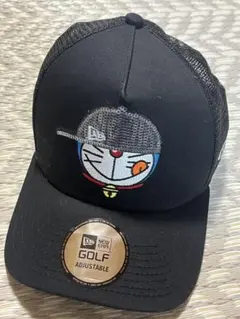NEW ERA ニューエラ ゴルフ ドラえもんコラボキャップ ブラック FREE