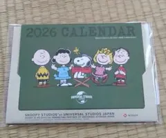 スヌーピー 2026年 卓上カレンダー