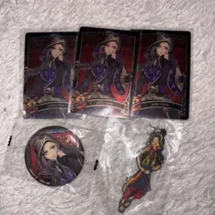 ツイステ ジャミル・バイパー キーホルダー・カード・缶バッチ