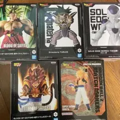 ドラゴンボールフィギュア フリーザ ターレス ブロリー 超ゴジータ ゴジータ4