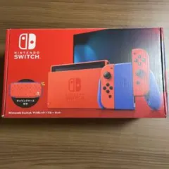 美品 Nintendo Switch マリオレッド×ブルー