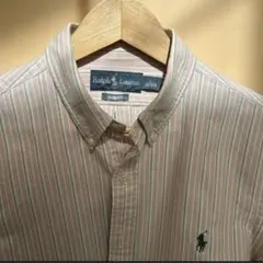 Ralph Lauren ストライプ ボタンダウンシャツ