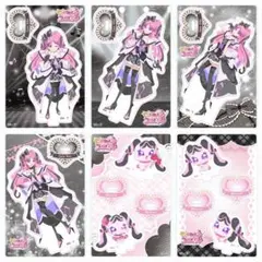 キミとアイドルプリキュア♪ ミニアクリルスタンドVol.5①～⑥コンプセット