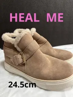 HEAL ME ベージュファー付きムートンブーツのサムネイル