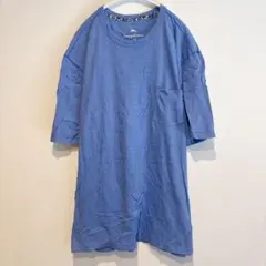 トミーバハマ Tシャツ クルーネック 半袖 無地 L 青 リゾート カジュアルのサムネイル