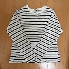 ZARA ボーダー長袖Tシャツ M