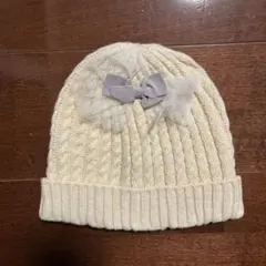 kp DECO ニット帽 アイボリー Lサイズ