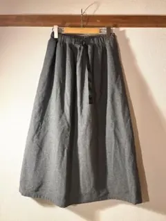 Gramicci グラミチ ウール混フレアロングスカート