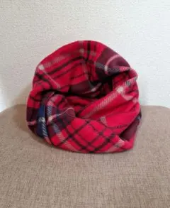 フリーススヌード　ハンドメイド