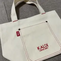 KALDI COFFEE FARM キャンバスハンドバッグ