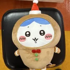 ①① ちいかわ ジンジャーマンBIGぬいぐるみ　ハチワレ