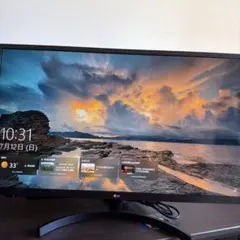 動作確認済　LG 32ML600M-B 32インチモニターのサムネイル