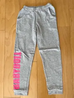 BABYDOLL ロゴ入り長ズボン 140