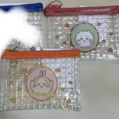 ちいかわ　キャンドゥ　セリア　ミニメッシュポーチ2 うさぎ、ちいかわのサムネイル