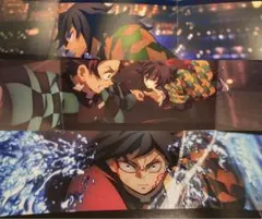 鬼滅の刃 映画 SCREENX 入場 特典　義勇　3面パノラマカード　３枚セット