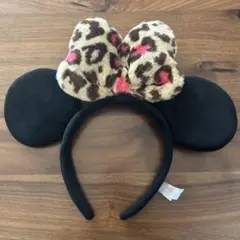 東京ディズニーリゾート ミッキー耳カチューシャ ヒョウ柄