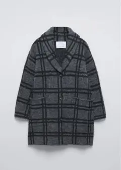 ZARAキッズ　チェックコート120cmのサムネイル