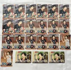 ハイキュー バボカ 烏野 山口忠 22枚セット