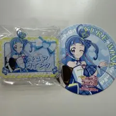 キュアウィンク アクリルネームバッジ　コースター　スイパラ　キミプリ