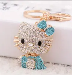 平成レトロ キティちゃん クリスタルバックチャーム 新品未使用