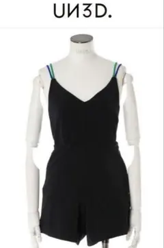 【UN3D】バックストラップオールインワン／水着　36サイズ UN3D】バックストラップオールインワン／水着 36サイズ