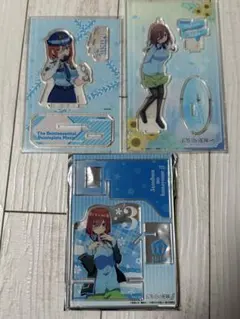 五等分の花嫁 三玖 アクスタ スマホスタンド 警察 セット