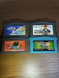 【まとめ売り】ゲームボーイアドバンス向けソフト 4本