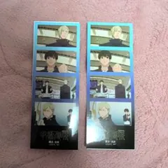 呪術廻戦 懐玉玉折 4カットステッカー 七海建人 灰原雄