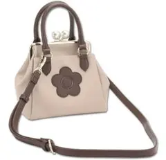 MARY QUANT がま口ショルダーバッグ