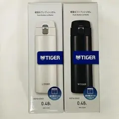 タイガー 真空断熱ボトル MMJ-S048 0.48L ホワイト ブラックセットのサムネイル