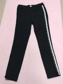 JENNI love サイドライン ロングパンツ ブラックのサムネイル