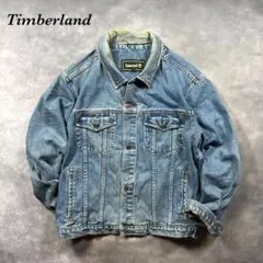 ティンバーランドvintage古着 90s デニムジャケット　短丈　S14