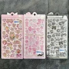 【正規品】ボンボンドロップシール マジカル（ピンク)•ガーリー•ぶらっくボンボン