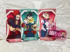 僕のヒーローアカデミア　カード3点　シール1点まとめ売り