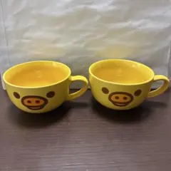 【非売品】リラックマ キイロイトリ スープマグカップ 2個セット ローソン景品