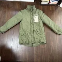 ダウンコート フリースポケット付き