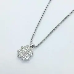 スワロフスキー　クローバーネックレス　四つ葉　SWAROVSKI